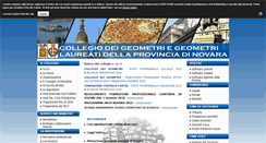 Desktop Screenshot of collegiogeometrinovara.com